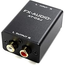 Amazon | FX-AUDIO- AT-02J 高精度 ラインレベル アッテネーター